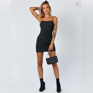 Princess Polly | Reeva Mini Dress Black